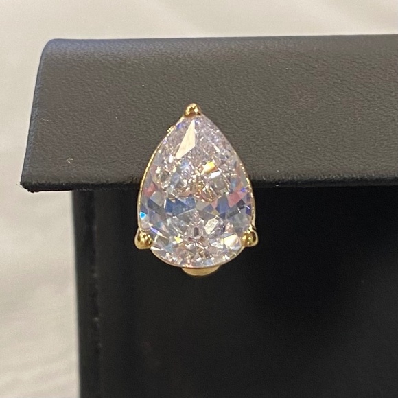 Gold Jeweled Belly Button Ring - Picture 1 of 4